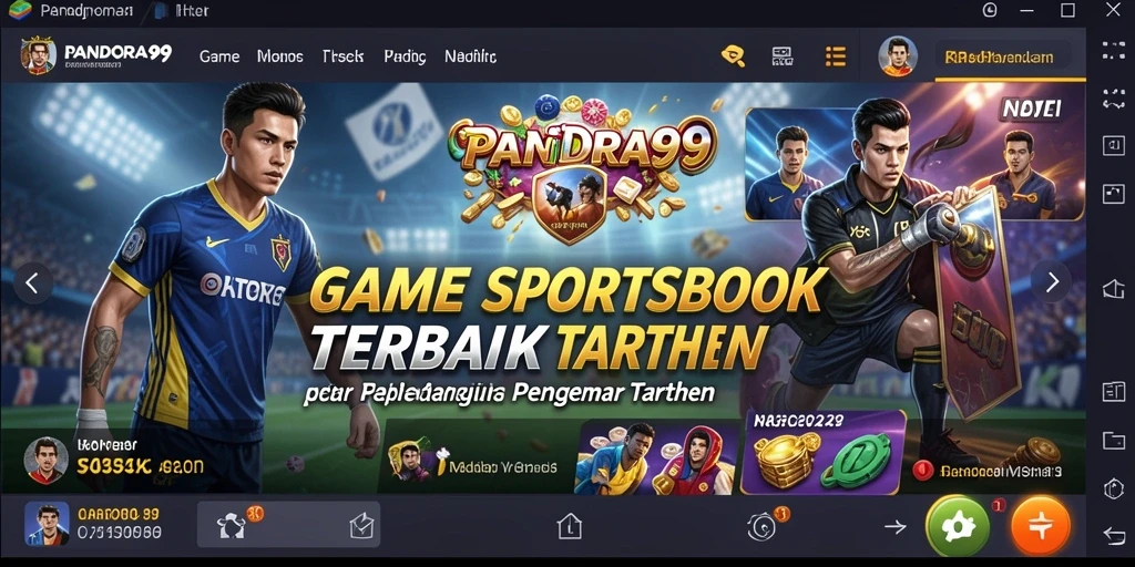 Tampilan gameplay taruhan langsung di PANDORA99 yang mengesankan.