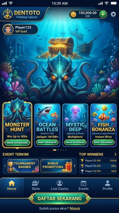 Screeshot fitur unggulan dentoto yang memudahkan pengguna.